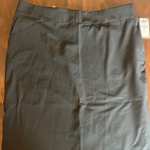 Old Navy Black Pencil Skirt Size 12